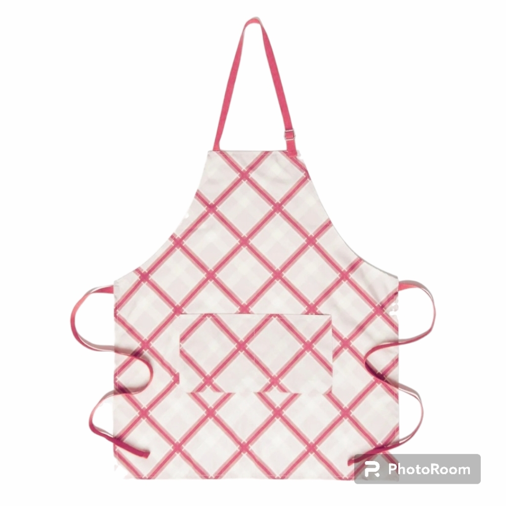 Sewing Down South plaid apron